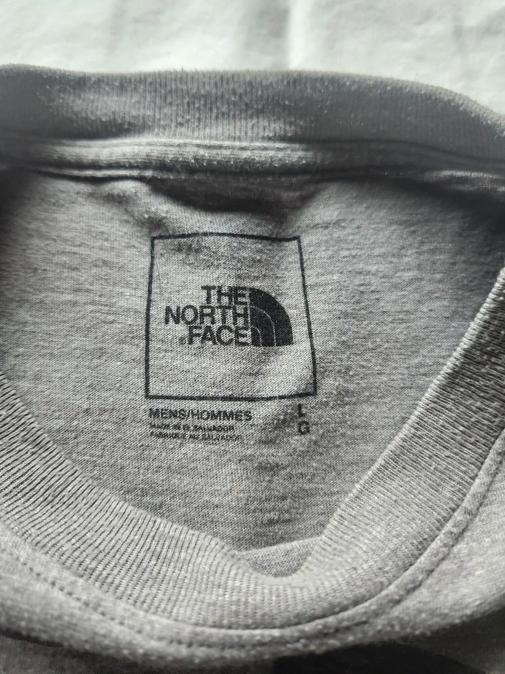 The North Face Men’s Gray Bear Logo T-Shirt